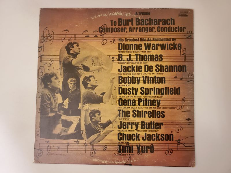 Various Artists A Tribute to Burt Bacharach: Composer, Arranger, Conductor vinyl record